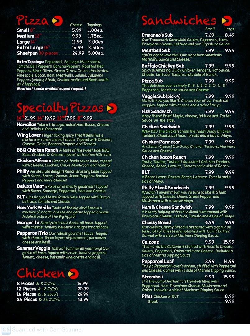 Ermanno's Pizza